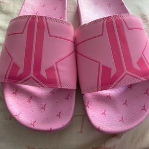 Jeffree Star Pink Star Slides